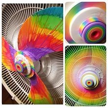 Радужный вентилятор для яркой жизни