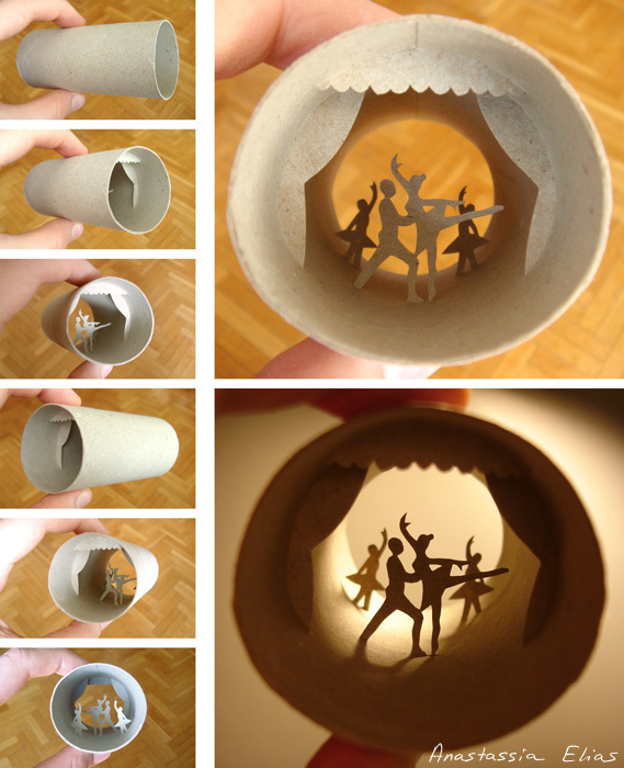 Целый мир в бумажных цилиндрах: вдохновляющие идеи