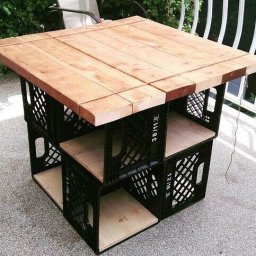 Интересные идеи для применения пластмассовых тарных ящиков