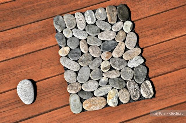 Коврики из гальки: будьте ближе к природе