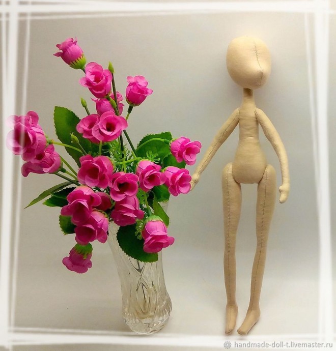 Тонкости создания текстильной куклы на каркасе