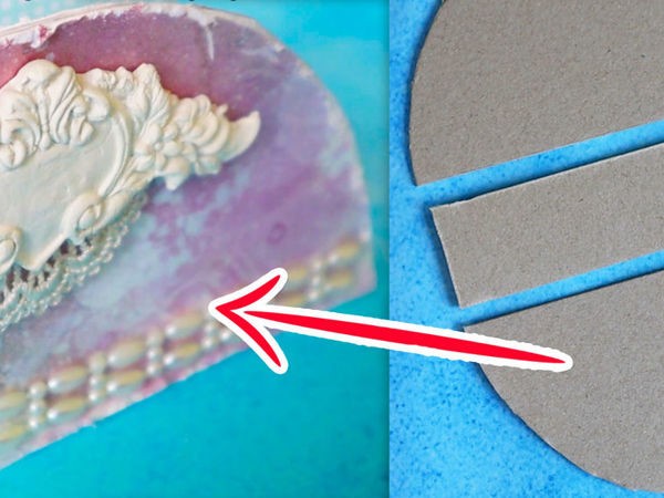 Салфетница в стиле шебби-шик