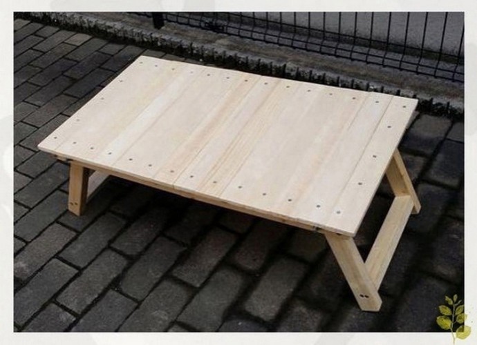 Делаем раскладной деревянный столик