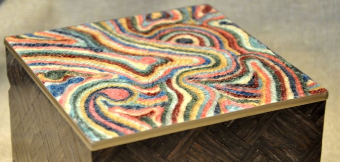 Декорирование шкатулки в стиле китч