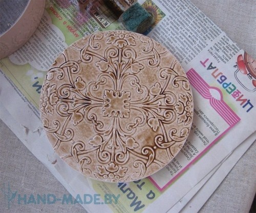 Мастер-класс по работе с рельефом