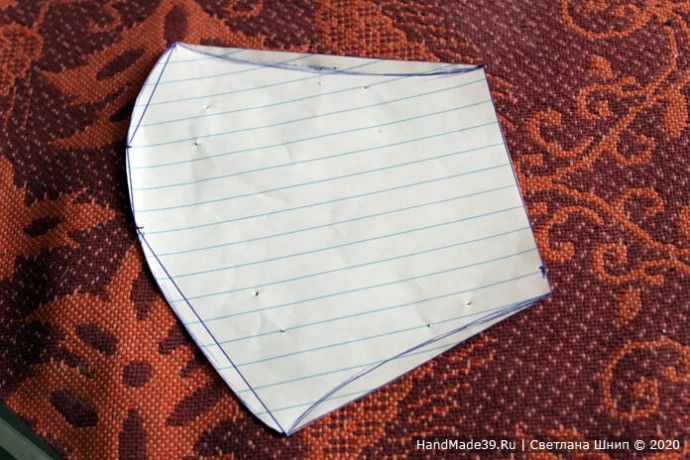 Многоразовая маска со вкладышем