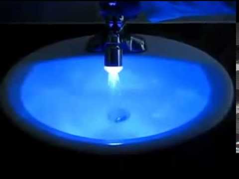 ​Раковина со светодиодной подсветкой