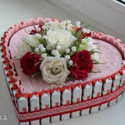 ​Сладкое шоколадное сердце