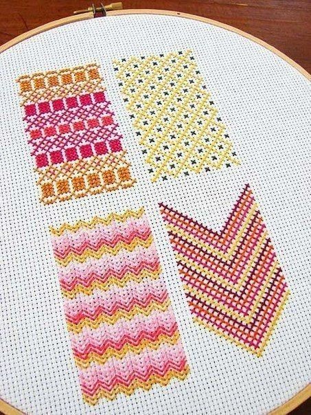 Техника вышивки