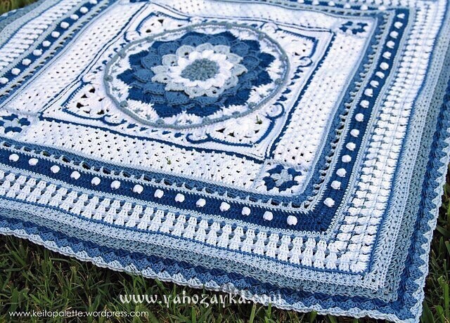 ​Восхитительный мотив для пледа