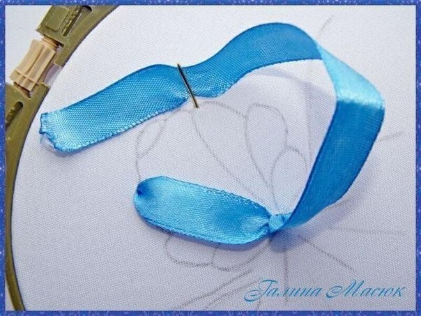 Вышивка лентами: мастер-класс