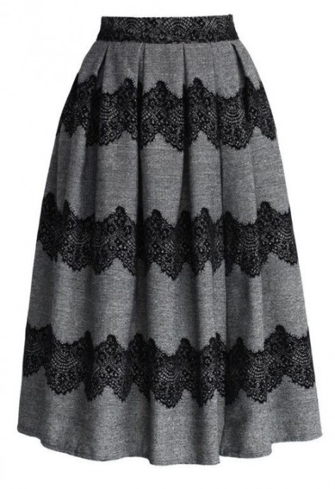Юбки с кружевом: идеи для красивой жизни
