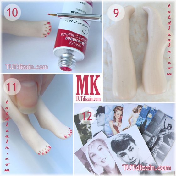 Закладка для книги с ножками