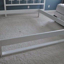 ​Как сделать простой каркас кровати из дерева