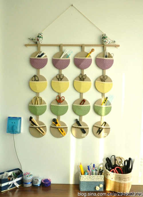 Кармашки-хранилища из CD дисков