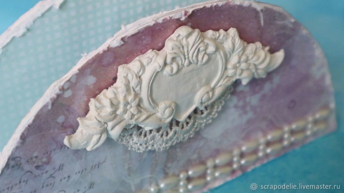 Салфетница в стиле шебби-шик