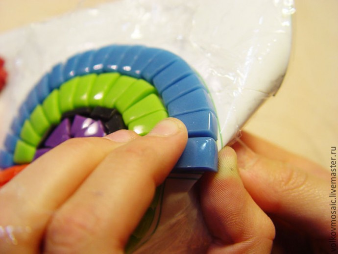 Шкатулка для документов в смешанной технике