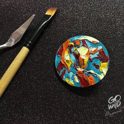 Брошь "Планета"