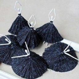 ​Мастерим интерьерных куколок-балерин