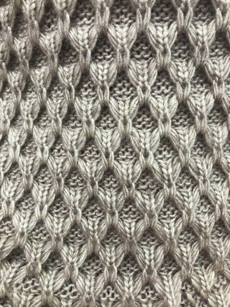 Очень красивый узор для пуловера