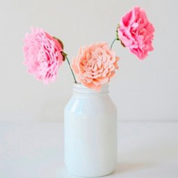 Пионы из фетра