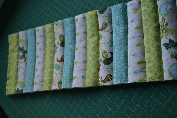 Шкатулка-косметичка из ткани