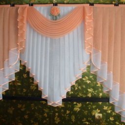 Шторы с оригинальными драпировками