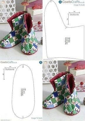 ​Уютные тапочки-сапожки