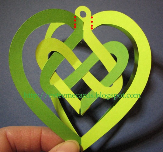 Валентинка "Кельтский узел"