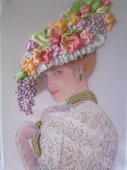 Вышивка лентами: идеи для творчества