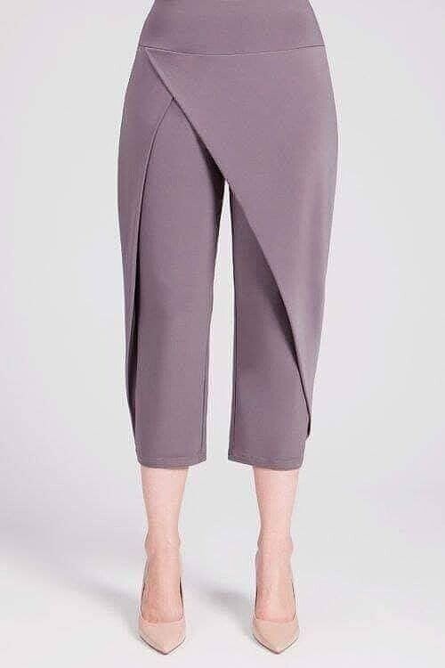 Варианты моделирования брюк с запахом