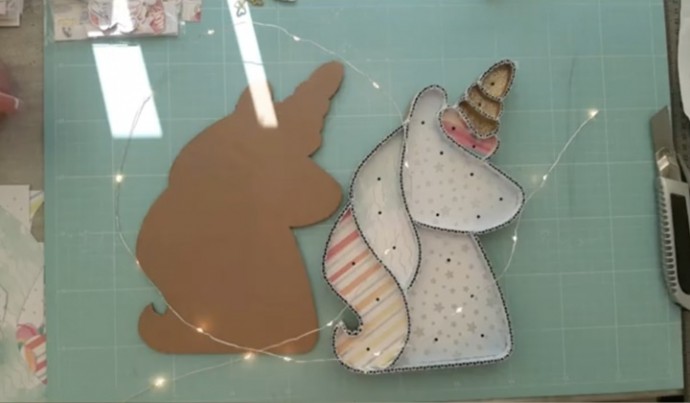 Красивый фантастический ночник своими руками