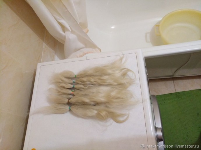 Трессы для интерьерных кукол