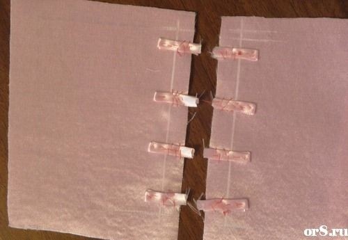 Как сделать шнуровку на платье