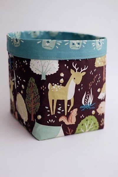 Текстильные корзинки