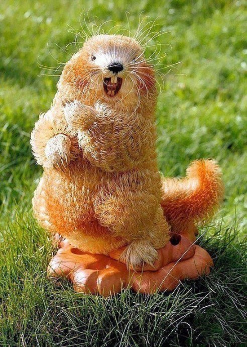 ​Поразительные работы из стружки