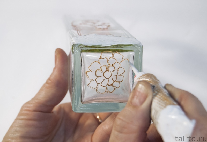 ​Роспись по стеклу "Ночи Петербурга"