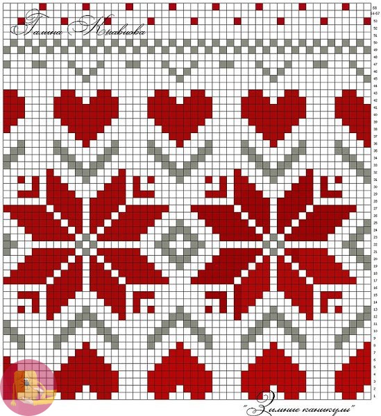 Юбка "Зимние каникулы"