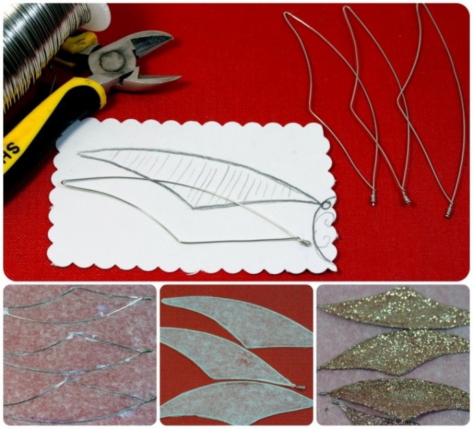 Золотой снитч на ёлку