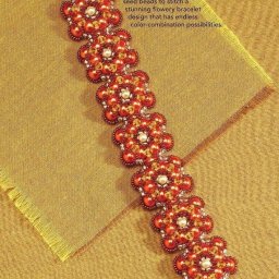 Браслет из бисера и бусин