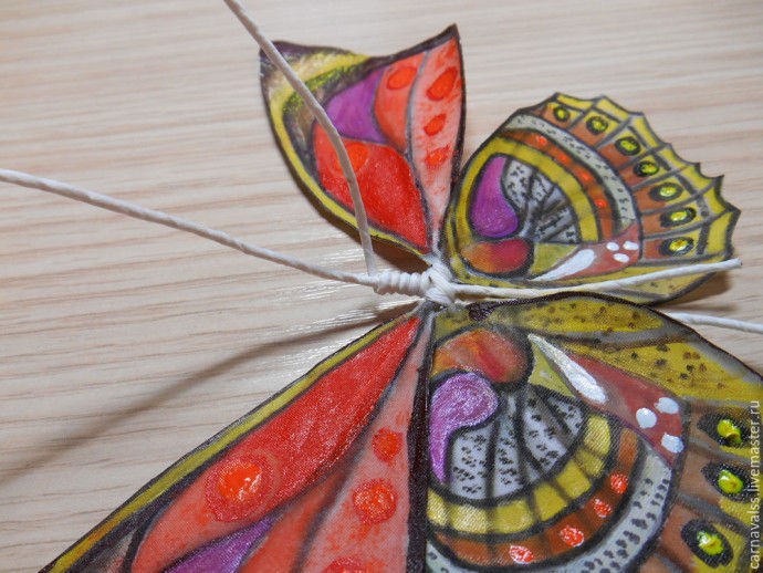 Интерьерная бабочка