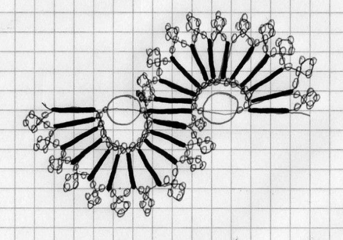 Ожерелья из бисера и бусин