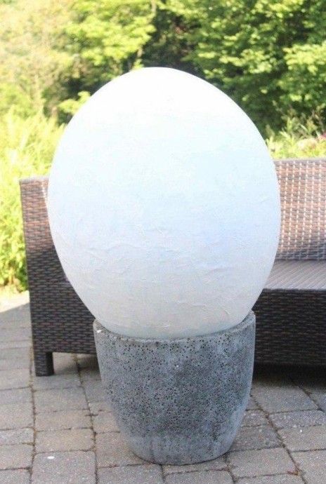 ​Воздушный шар в технике папье-маше