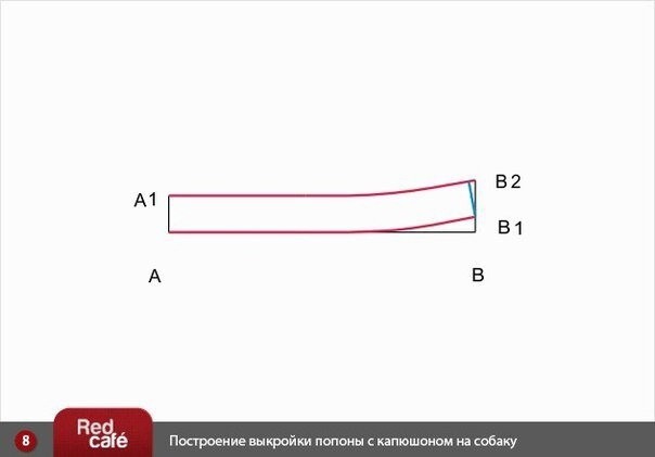 Выкройка попоны с капюшоном Выкройка попоны с капюшоном