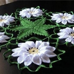 ​Салфетка с цветами