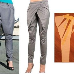 Моделирование оригинальных брюк