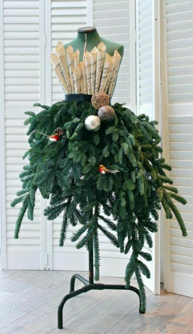 Необычные поделки из елочных и сосновых веток Необычные поделки из елочных и сосновых веток