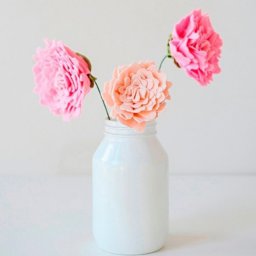 Пионы из фетра