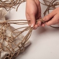 ​Плетение сумки-авоськи: мастер-класс