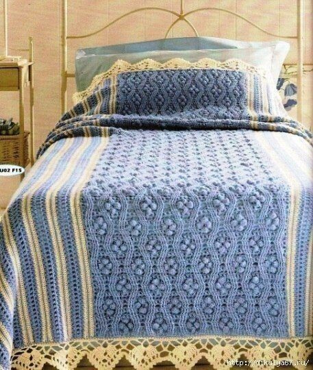 Редкий узор с аранами крючком